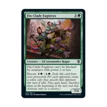 CCG Беглецы из племени плавников (клавиша C), MTG - Commander Legends