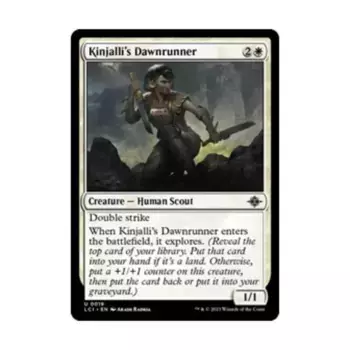 CCG Бегущий Зари Кинджалли (U), MTG - The Lost Caverns of Ixalan