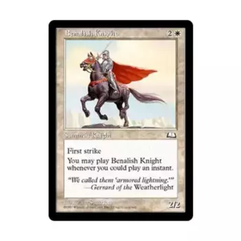 CCG Беналиш Найт (К), MTG - Weatherlight
