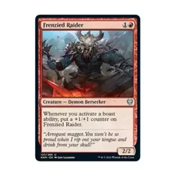 CCG Бешеный рейдер (U), MTG - Kaldheim