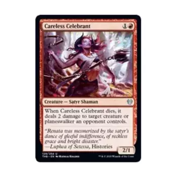 CCG Беспечный празднующий (U), MTG - Theros Beyond Death