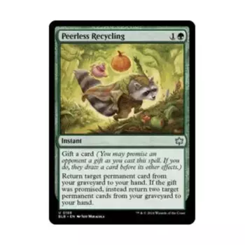 CCG Бесподобная переработка (U), MTG - Bloomburrow