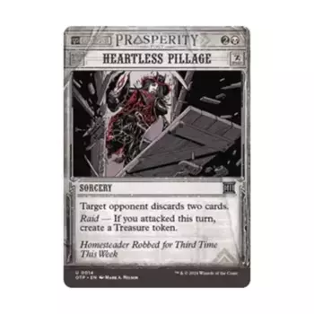 CCG Бессердечное ограбление (U), MTG - OTJ Breaking News