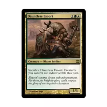 CCG Бесстрашный эскорт (клавиша R) (фольга), MTG - Alara Reborn