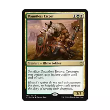 CCG Бесстрашный эскорт (клавиша R), MTG - Commander 2016