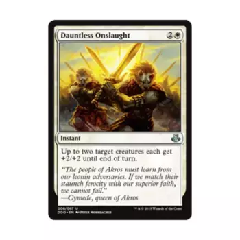 CCG Бесстрашный натиск (U), MTG - Duel Decks - Elspeth vs. Kiora