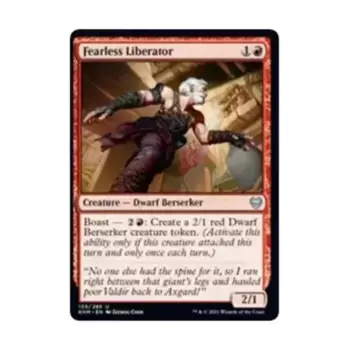 CCG Бесстрашный освободитель (U), MTG - Kaldheim