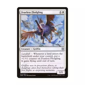 CCG Бесстрашный птенец (U), MTG - Zendikar Rising