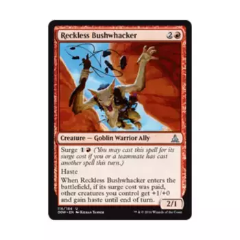 CCG Безрассудный Бушвакер (U), MTG - Oath of the Gatewatch