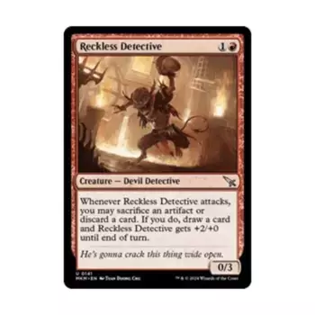 CCG Безрассудный детектив (U), MTG - Murders at Karlov Manor