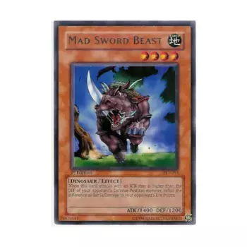 CCG Безумный мечник (редкий), Yu-Gi-Oh - Pharaoh's Servant - Singles