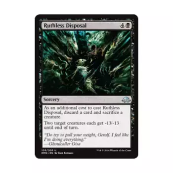 CCG Безжалостное уничтожение (U), MTG - Eldritch Moon