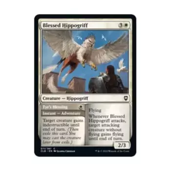CCG Благословенный гиппогриф (С) (Рольга), MTG - Commander Legends - Battle for Baldur's Gate