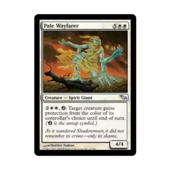 CCG Бледный странник (U) (фольга), MTG - Shadowmoor