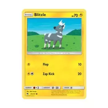 CCG Блицл (C) #81, Pokemon - SM - Lost Thunder - Singles