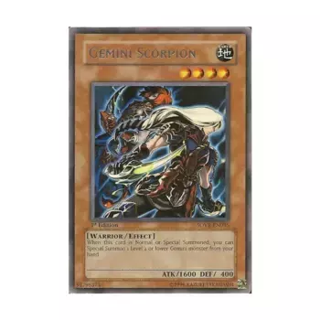 CCG Близнецы-Скорпион (Редкий), Yu-Gi-Oh - Stardust Overdive - Singles