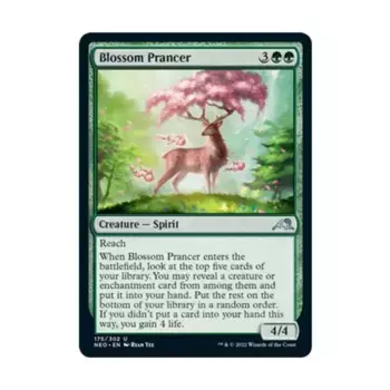 CCG Блоссом Прансер (U), MTG - Kamigawa : Neon Dynasty