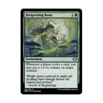 CCG Бодрящий дар (U), MTG - Dominaria Remastered