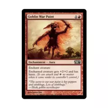 CCG Боевая краска гоблинов (С) (фольга), MTG - Magic 2012