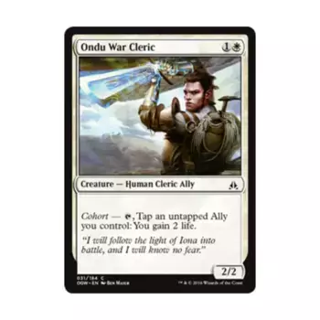 CCG Боевой священник Онду (клавиша) (фольга), MTG - Oath of the Gatewatch