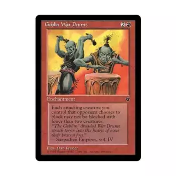 CCG Боевые барабаны гоблинов - Вер. 1 (С4), MTG - Fallen Empires