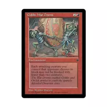 CCG Боевые барабаны гоблинов - Вер. 2 (С4), MTG - Fallen Empires