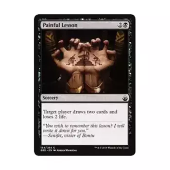 CCG Болезненный урок (с), MTG - Battlebond