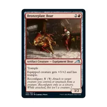 CCG Бронзовый вепрь (U), MTG - Kamigawa : Neon Dynasty