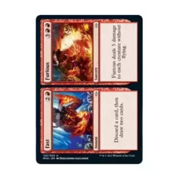 CCG Быстрый // Яростный (U), MTG - Modern Horizons 2