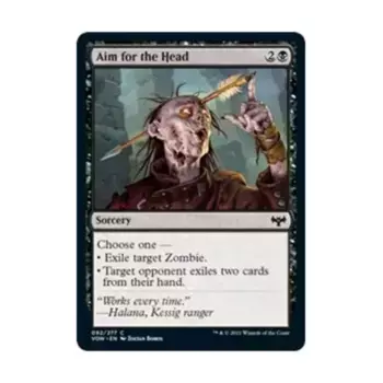 CCG Цельтесь в голову (С), MTG - Innistrad: Crimson Vow