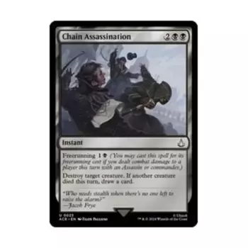 CCG Цепное убийство (U), MTG - Universes Beyond: Assassin's Creed