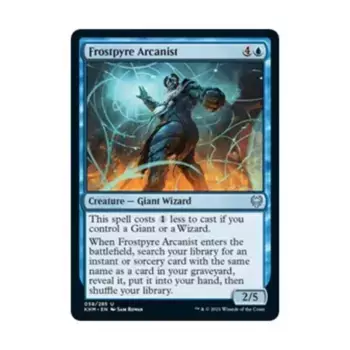 CCG Чародей Ледяного Костера (U), MTG - Kaldheim