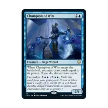 CCG Чемпион ума ( клавиша R), MTG - Commander 2021