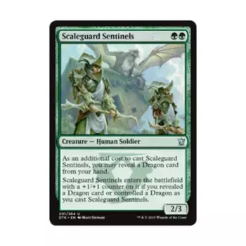 CCG Чешуйчатые стражи (U), MTG - Dragons of Tarkir