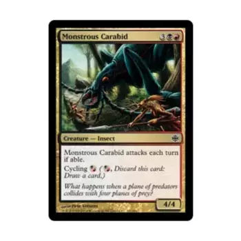 CCG Чудовищный жужелица (C) (фольга), MTG - Alara Reborn