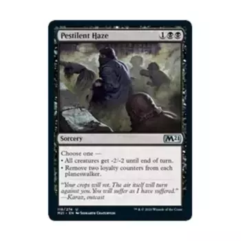 CCG Чумная дымка (U), MTG - Core Set 2021