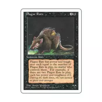CCG Чумные крысы (С), MTG - 4th Edition