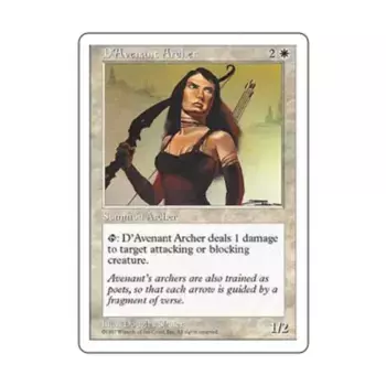 CCG Д'Авенан Арчер (К), MTG - 5th Edition