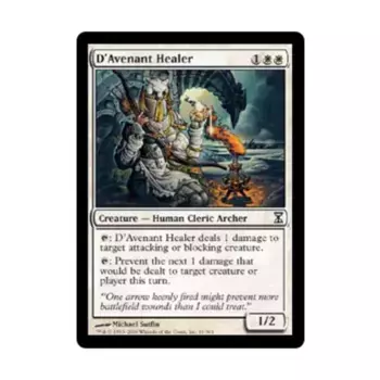 CCG Д'Авенант Целитель (К), MTG - Time Spiral