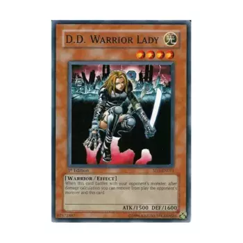 CCG Д.Д. Леди-Воительница (Обычная), Yu-Gi-Oh - Structure Deck - Warrior's Triumph - Singles