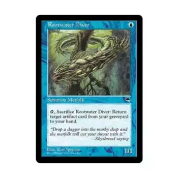 CCG Дайвер с корневой водой (U), MTG - Tempest