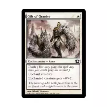 CCG Дар гранита (С) (Фольга), MTG - Future Sight