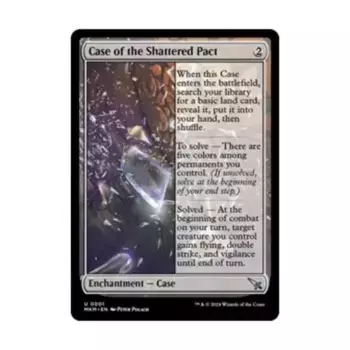 CCG Дело о нарушенном пакте (U), MTG - Murders at Karlov Manor