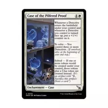 CCG Дело о украденном доказательстве (U), MTG - Murders at Karlov Manor