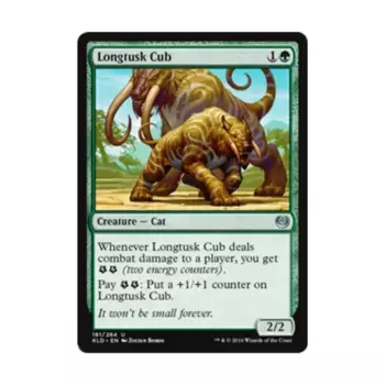 CCG Детёныш Длинного Клыка (U), MTG - Kaladesh