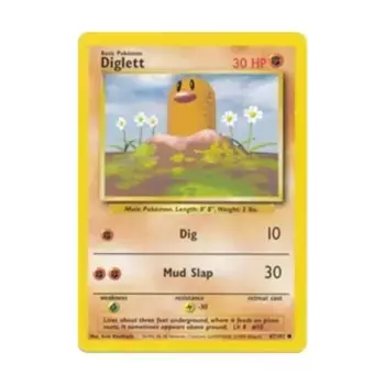 CCG Диглетт (К) #47, Pokemon - Base Set - Singles