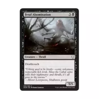 CCG Дикая мерзость (C) (фольга), MTG - Dominaria