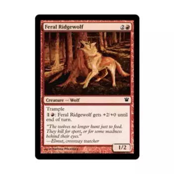 CCG Дикий хребтовый волк (C) (фольга), MTG - Innistrad