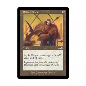 CCG Доспехи Бельбе (U), MTG - Nemesis
