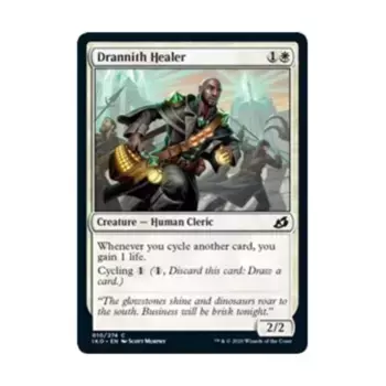 CCG Драннит Целитель (К), MTG - Ikoria - Lair of Behemoths